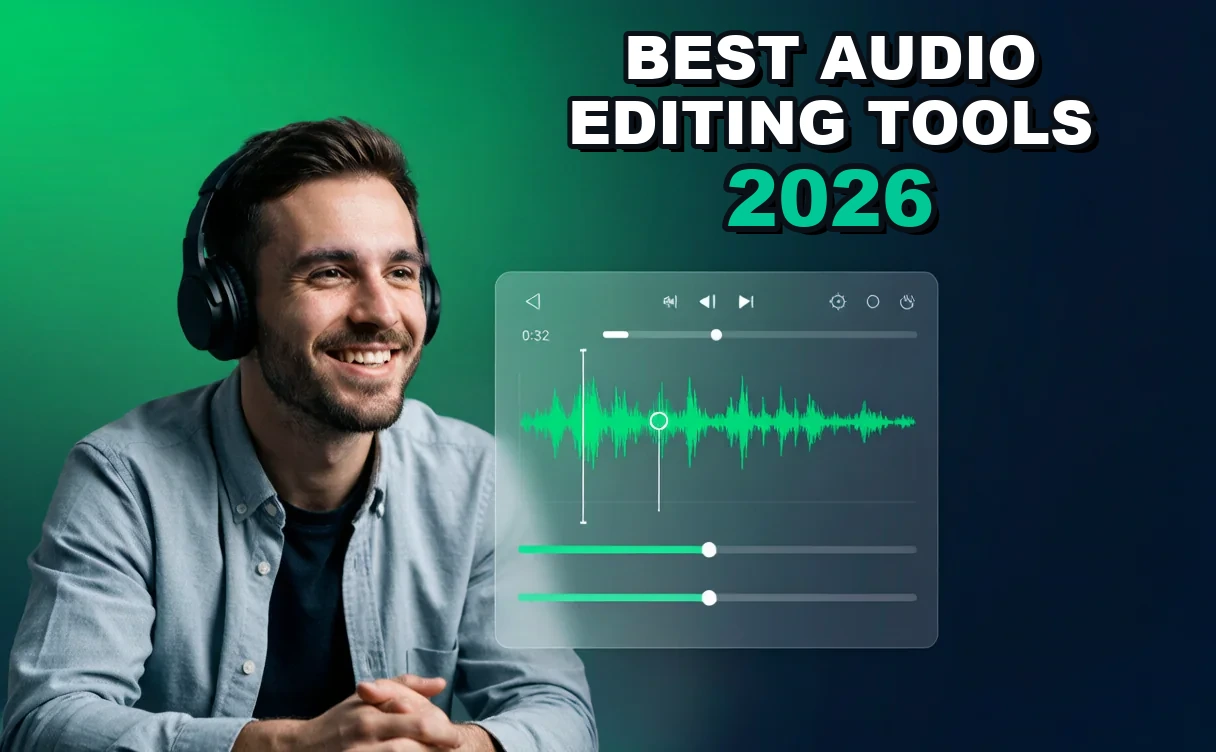 Best Audio Editing Tools 2026: From Free Browser Editors to Pro DAWs