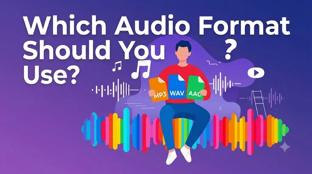 MP3 vs WAV vs AAC: Which Audio Format Should You Use?