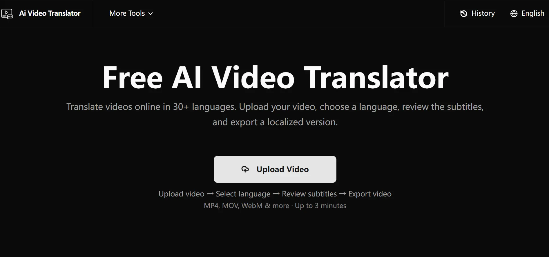 aivideotranslator-ai-video-translator-interface