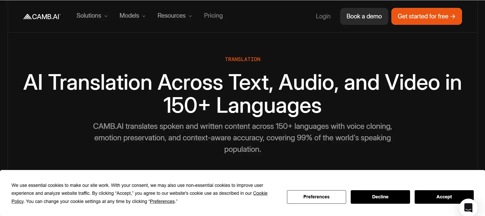 camb-ai-multimodal-translation-landing-page