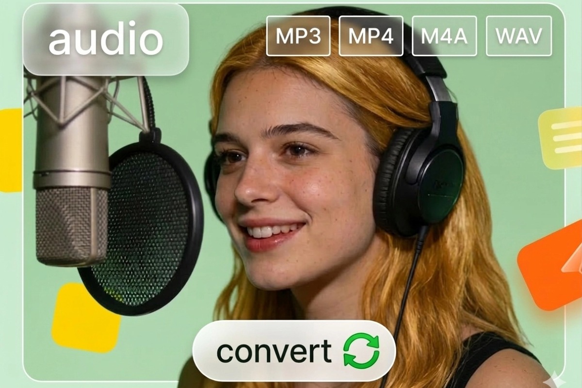 Convert MP4/WAV/M4A to MP3 Online Fast & Secure (2026)